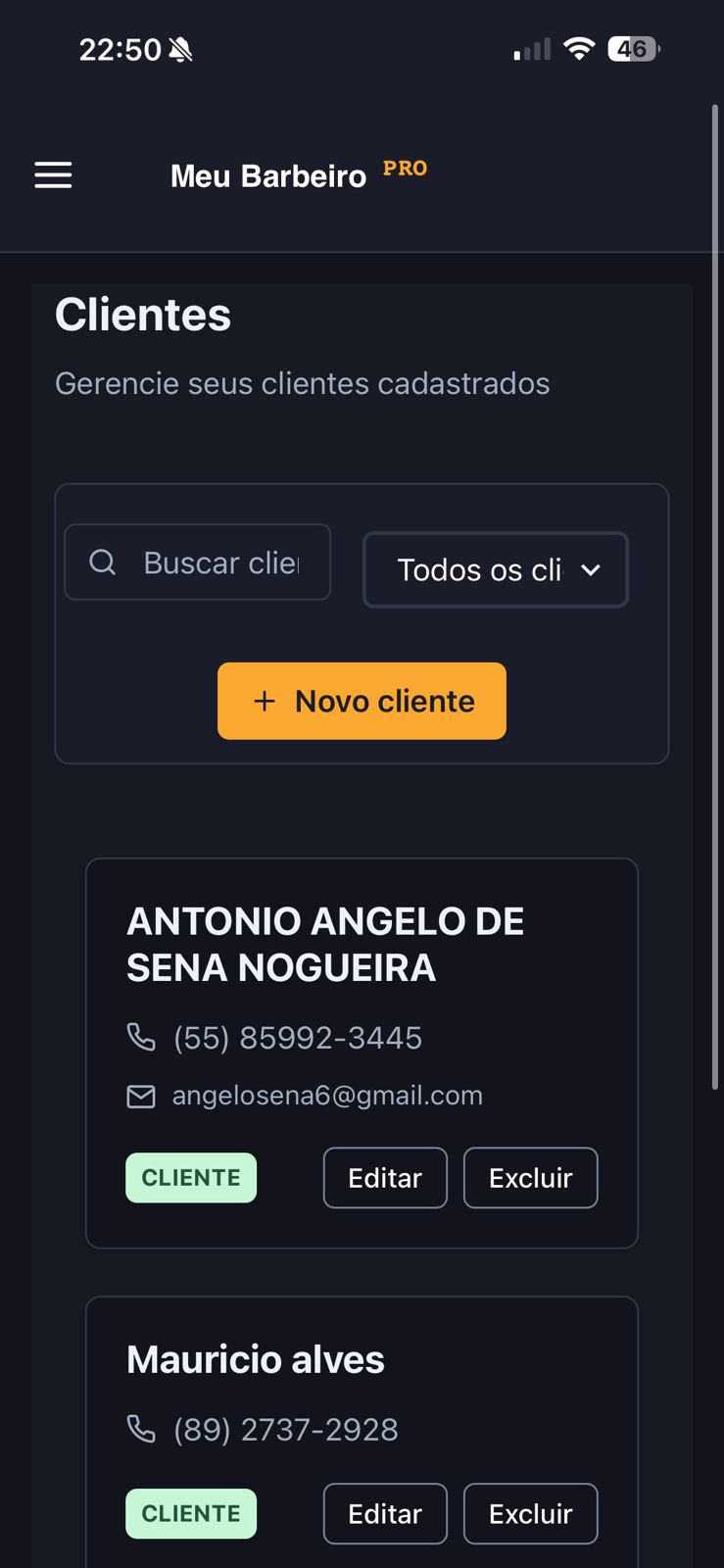 Tela 6 do aplicativo Meu Barbeiro Pro